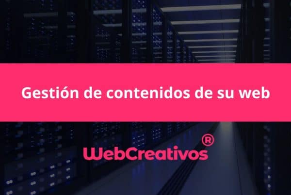 Gestión de contenidos de su web