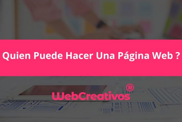Quien Puede Hacer Una Página Web ?
