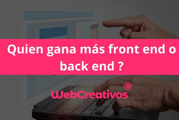 Quien gana más front end o back end