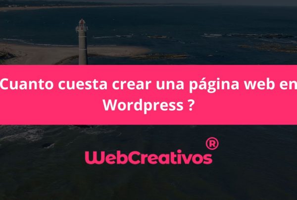 Cuanto cuesta crear una página web en Wordpress ?
